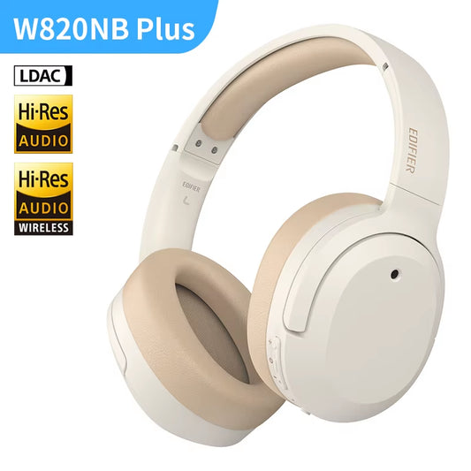 W820NB+ plus Active Noise Cancelling Wireless Bluetooth Headphones Hi-Res LDAC Headset 49H Playtime APP Equalizer