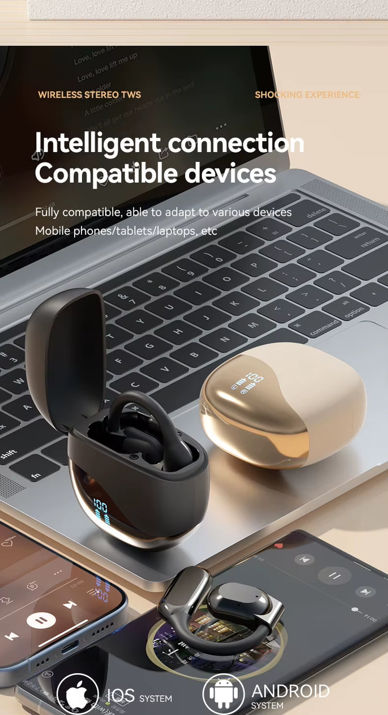 Wireless Simultaneous Interpreter Translation Headphones Business Instant Voice Translator Earphone Languages Translator Earbuds